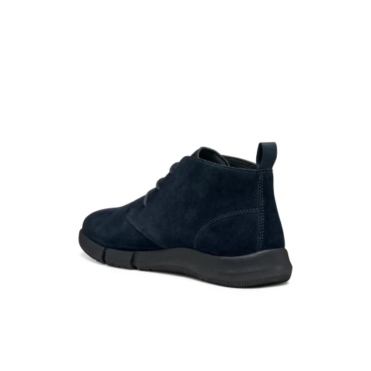 Geox Adacter Man Navy Suede Ankle Boots Breathable Design with Superior Traction for Men's Footwear Size 40 City Style Comfortable Boots for Everyday Wear Durable Boots - Geox - Image 3