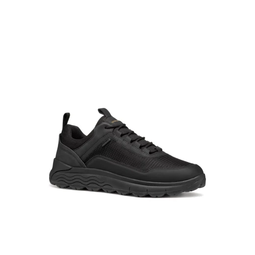 Geox Spherica 4X4 B ABX Men's Waterproof Sneakers Black Size 41, Modern Urban Design, Breathable Cushioned Shoes for Wet Weather Protection, Fabric and TPU Detailing - Geox - Image 12