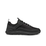 Geox Spherica 4X4 B ABX Men's Waterproof Sneakers Black Size 41, Modern Urban Design, Breathable Cushioned Shoes for Wet Weather Protection, Fabric and TPU Detailing - Geox