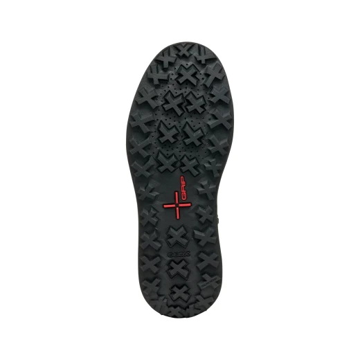 Geox Granito + Grip B ABX Men's Ankle Boots, Waterproof Leather Effect, Ultra Gripping Sole, Black Color, Size 45, Ideal for City Wear - Image 10