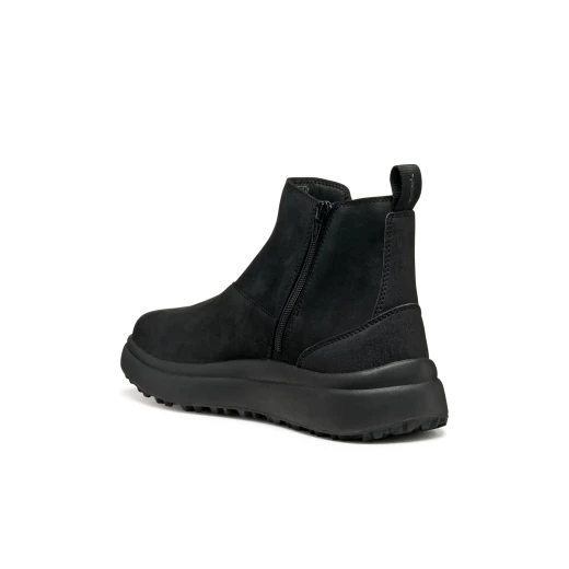 Geox GRANITO + GRIP B ABX Men's Ankle Boots, Waterproof, Curried Leather Effect, Extremely Gripping Sole, Ideal for City Wear, Size 43, Black - Geox - Image 3