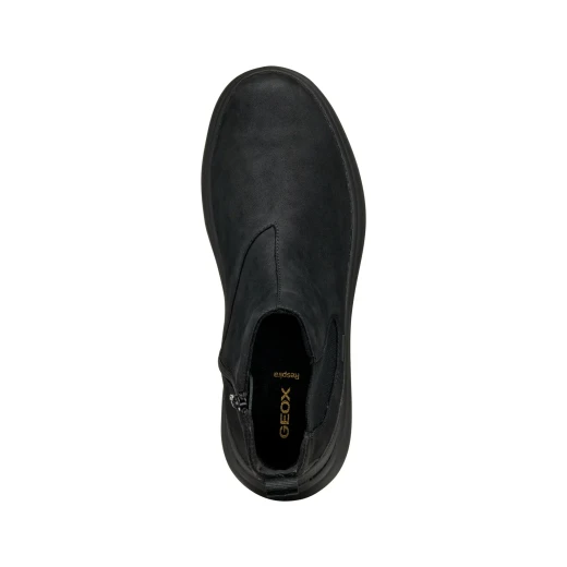 Geox GRANITO + GRIP B ABX Men's Ankle Boots, Waterproof, Curried Leather Effect, Extremely Gripping Sole, Ideal for City Wear, Size 43, Black - Geox - Image 4