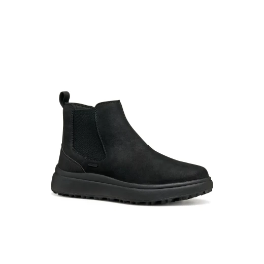 Geox GRANITO + GRIP B ABX Men's Ankle Boots, Waterproof, Curried Leather Effect, Extremely Gripping Sole, Ideal for City Wear, Size 43, Black - Geox - Image 6