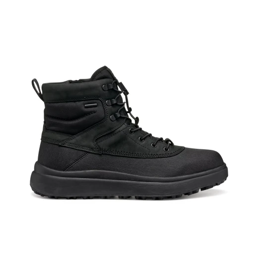 Geox Granito + Grip ABX Men's Ankle Boots Waterproof Black Curried Leather Effect Hi Tech Design 41 Men's Footwear Comfortable City Wear All Weather Protection Geox Granito + Grip ABX Men's Ankle Boots Waterproof Black Curried Leather Effect Hi Tech Design 41 Men's Footwear Comfortable City Wear All Weather Protection
