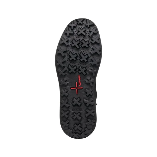 Geox Granito + Grip ABX Men's Ankle Boots Waterproof Black Curried Leather Effect Hi Tech Design 41 Men's Footwear Comfortable City Wear All Weather Protection - Geox - Image 5
