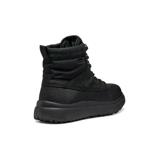 Geox Granito + Grip ABX Men's Ankle Boots Black 42 Waterproof Hi Tech Design Curried Leather Effect Detailing Perfect for City Wear in Bad Weather U56FZD.04550.C9999 - Image 7