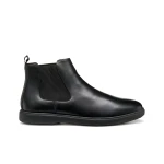 Geox Spherica EC17 Men's Ankle Boots Black Leather Zero Shock Pad Technology 41 European Size Comfortable Stylish Everyday Footwear Durable Design Breathable Sole