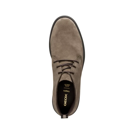 Geox Spherica EC17 Men's Ankle Boot in Dove Grey, Crafted from Soft Suede, Breathable Ultra Cushioning for Comfortable Light Gait, Ideal for Casual Everyday Outfits, Size 43 - Geox - Image 12
