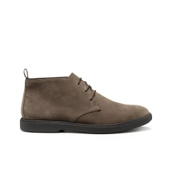 Geox Spherica EC17 Men's Ankle Boot Dove Grey Suede Breathable Ultra Cushioning Urban Design Casual Wear 45 Size