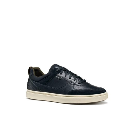 Baltmoore Man Low Cut Sneakers Navy Blue 42 EU Fabric Leather Effect - Geox - Image 12