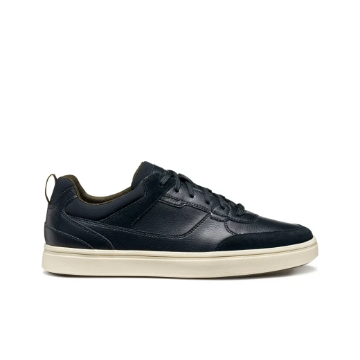 Baltmoore Man Low Cut Sneakers Navy Blue 42 EU Fabric Leather Effect - Geox - Image 2