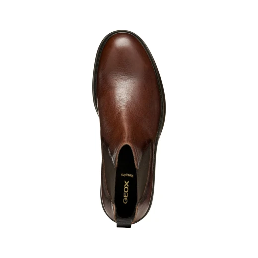 Henreys Man Ankle Boots Light Brown Tumbled Leather Rubber Sole 44 - Henreys - Image 9