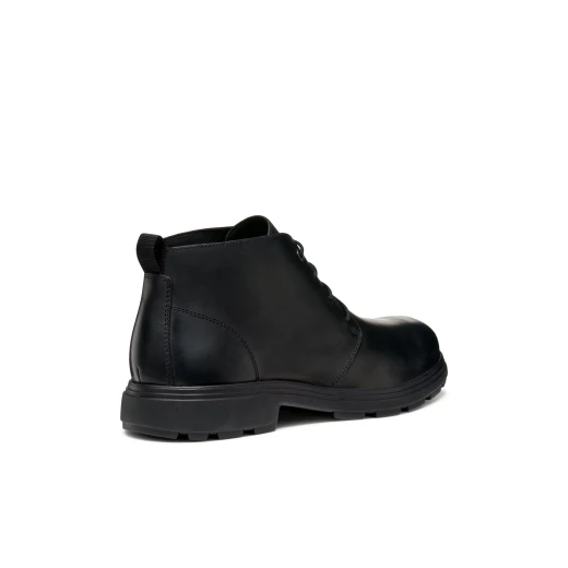 MEIERN Men's Leather Ankle Boots 41 Black Contemporary Design Rubber Sole Durable Comfortable Stylish For Urban Wear Ideal For Busy Days Town Exploration - Meiern man - Image 13