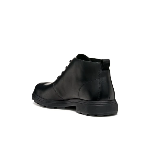 MEIERN Men's Leather Ankle Boots 41 Black Contemporary Design Rubber Sole Durable Comfortable Stylish For Urban Wear Ideal For Busy Days Town Exploration - Meiern man - Image 3