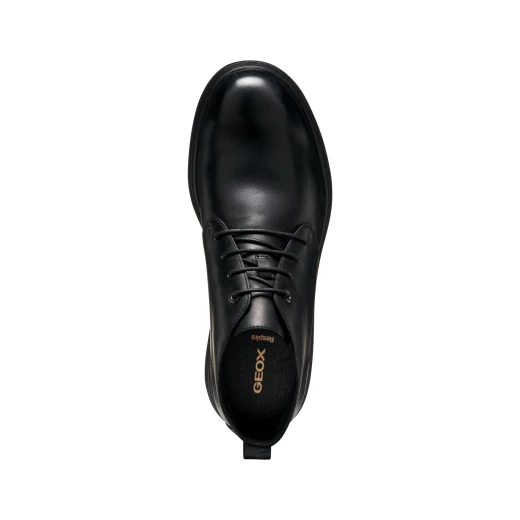 MEIERN Men's Leather Ankle Boots 41 Black Contemporary Design Rubber Sole Durable Comfortable Stylish For Urban Wear Ideal For Busy Days Town Exploration - Meiern man - Image 9