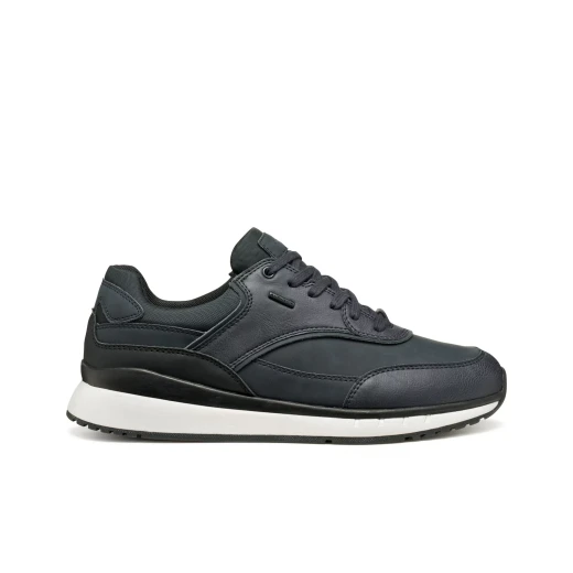 Branthon Men's Waterproof Sneakers Navy Blue Size 41 Breathable City Shoes - Geox - Image 3