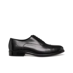 Barberigo Men's Dress Shoes Black Leather Style 44 Classic Urban Design Business Formal Wear Italian Craftsmanship Smooth Leather Perfect for Sophisticated Looks U56MBD.00043.C9997