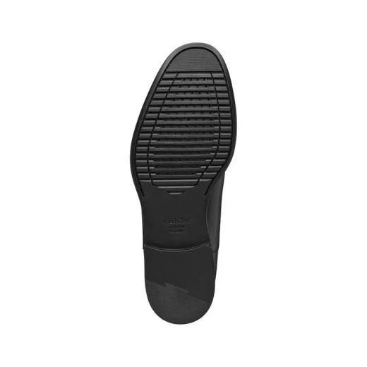 Barberigo Men's Dress Shoes Black Leather Style Urban Design for Business Casual Wear Size 40 Italian Craftsmanship Timeless Appeal - Geox - Image 7