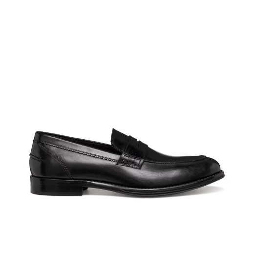 Barberigo Men's Leather Loafers Black Size 40 Comfortable City Shoes Barberigo Men's Leather Loafers Black Size 40 Comfortable City Shoes
