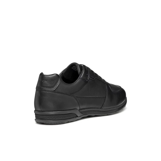 Geox Spherica Actif X3 ABX Men's Breathable Waterproof Sneakers, Black Nappa Leather, Ultra-Cushioning, Perfect for Urban Wear, Size 44, All-Weather Performance - Geox - Image 7