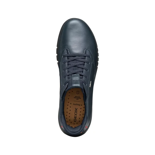 Geox Aerantis Plus Man Navy Sneakers Size 41 Featuring Ultra Breathable Design, Fast In Technology for Easy Entry, and Supple Nappa Leather Upper for Casual City Wear - Geox - Image 9