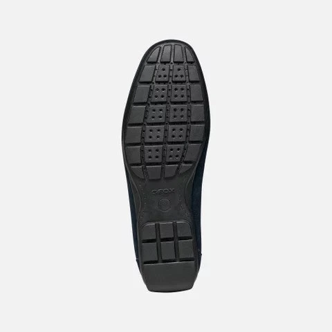 Moner W 2FIT Men's Casual Loafer Navy Suede Slip On Shoe Breathable Classic Design Comfortable Fit Without Insole Size 45 - Geox - Image 7