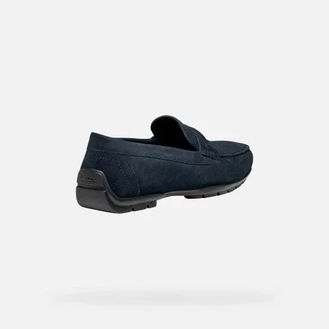 Moner W 2FIT Men's Loafer Navy Suede Casual Slip On Shoes Size 40 - Geox - Image 9