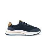 URBANGLIDER Men's Navy Sneakers Active Design Made From Fabric and Nubuck for Dynamic City Living. Features Contemporary Style. Size 40. Model U650KA.01132.C4002 - Geox