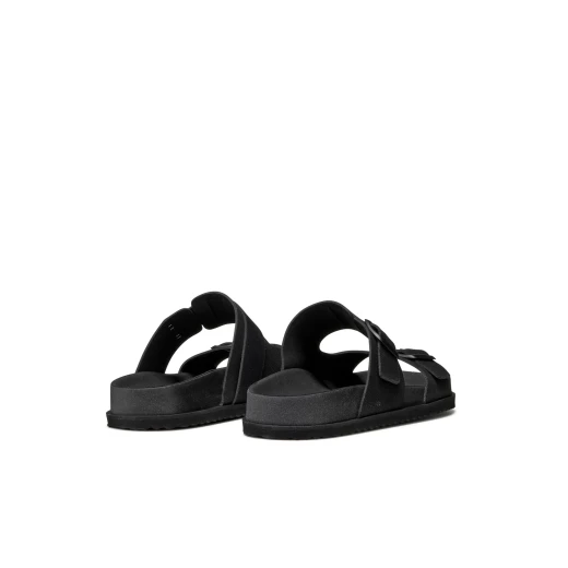 Geox Parnaiba Men's Sandals Black Suede Leather Breathable Urban Style Comfortable Summer Footwear Size 40 Perfect for Relaxed Outings and Warmer Months U651KA.00022.C9999 - Geox - Image 7