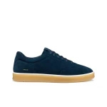 Geox Spherica Actif X4 Men's Navy Suede Sneakers: Maximum Comfort, Superior Cushioning, Enhanced Rebound Effect, Ideal for Travel, Size 45. Style U653JA.00022.C4002
