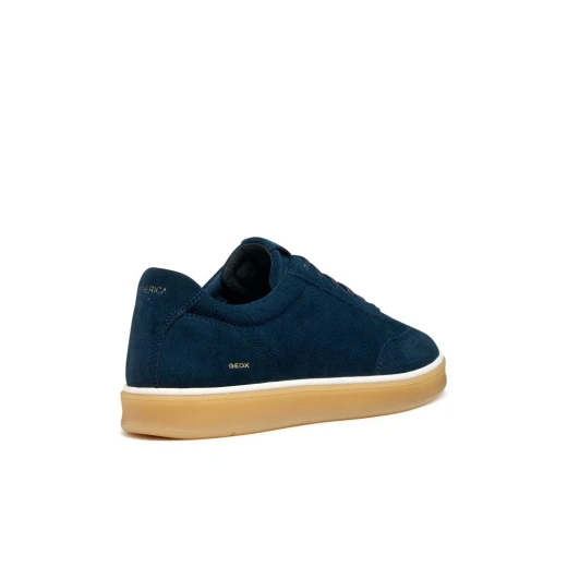 Geox Spherica Actif X4 Men's Navy Suede Sneakers: Maximum Comfort, Superior Cushioning, Enhanced Rebound Effect, Ideal for Travel, Size 45. Style U653JA.00022.C4002 - Image 5