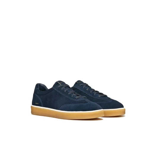 Geox Spherica Actif X4 Men's Navy Suede Sneakers: Maximum Comfort, Superior Cushioning, Enhanced Rebound Effect, Ideal for Travel, Size 45. Style U653JA.00022.C4002 - Image 7