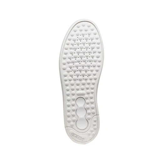 حذاء رياضي رجالي Geox Spherica Actif X4 جلد أبيض مقاس 44 راحة قصوى وتوسيد مثالي للارتداء اليومي والسفر تصميم مريح مع تقنية ارتداد معززة - Image 10