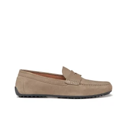 Istria Man Dove Grey Suede Loafer for Men, Size 42, Elegant Metropolitan Style, Breathable and Comfortable Design, Perfect for Modern Look