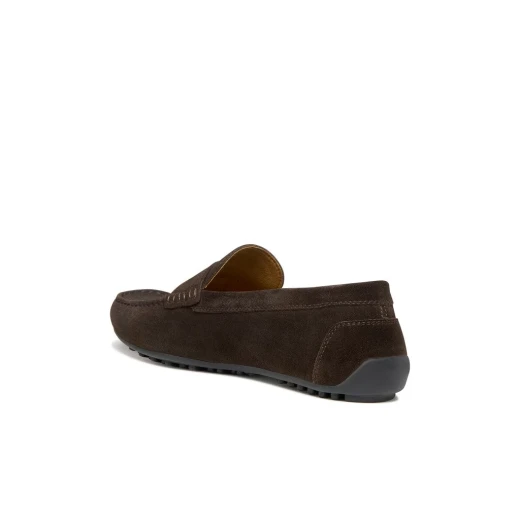 Istria Man Loafer Dark Brown Suede Shoes Size 44 for Men Metropolitan Style Breathable and Comfortable Slip On Design Perfect for Casual and Smart Looks - Image 6