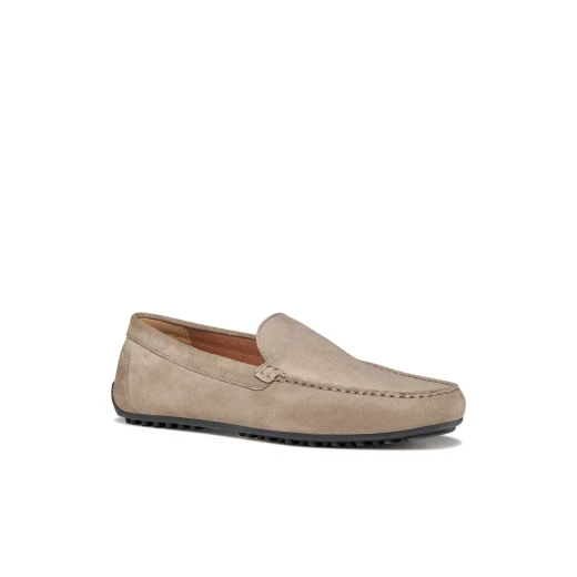 Istria Man Dove Grey Suede Loafer 42 Metropolitan Style Men's Shoes Comfortable Breathable Flexible Design Perfect for City Wear Soft Suede Construction U653KC.00022.C1018 - Image 3