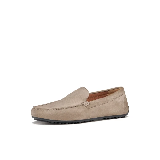 ISTRIA Man Loafer Soft Suede Dove Grey 40 Metropolitan Style - Geox - Image 4