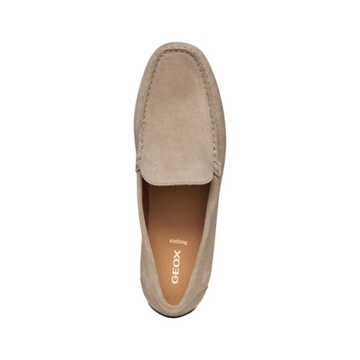 ISTRIA Man Loafer Soft Suede Dove Grey 40 Metropolitan Style - Geox - Image 9