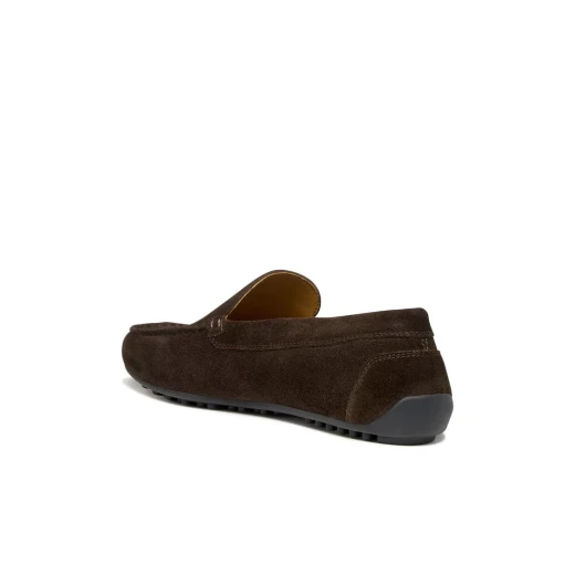 Istria Man Dark Brown Suede Loafer for Men, Size 45, Comfortable and Breathable Slip On Shoes for Modern Metropolitan Style, Flexible Design - Image 6