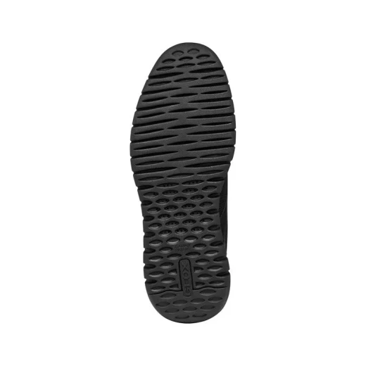 Flextride F Plus Men's Slip On Urban Shoes in Black with Mesh and Coated Leather Construction, Offering Flexibility and Elasticity. Size 41. Easy Wear Style U654JA.0149B.C9999 - Geox - Image 10