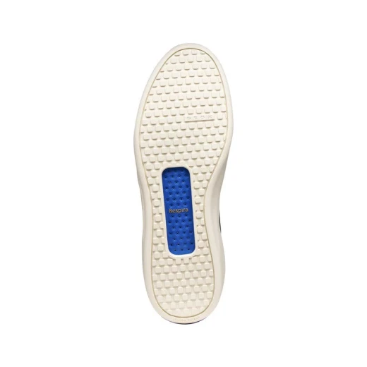حذاء رياضي رجالي GXRN 02 ذو رقبة منخفضة، مجموعة Blue Touch، مقاس 43، مريح، مسامي، جلد نابا، قماش معاد تدويره، تصميم كلاسيكي مستوحى من السبعينيات، تصميم معاصر U655JA 0857T C4002 - Image 7