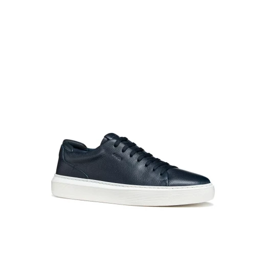 Deiven Men's Sneakers Navy Printed Leather Lightweight City Shoes Size 44 - Image 3