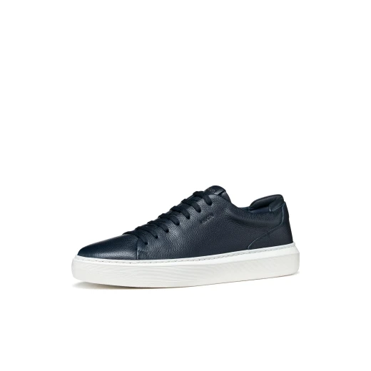 Deiven Man Navy Sneakers Printed Leather Lightweight Comfortable Urban Style Men's Shoes Size 40 City Life Fashionable Breathable Sporty Design U655WA.00047.C4002 - Geox - Image 4