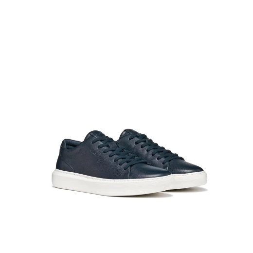 Deiven Man Navy Sneakers Printed Leather Lightweight Comfortable Urban Style Men's Shoes Size 40 City Life Fashionable Breathable Sporty Design U655WA.00047.C4002 - Geox - Image 7
