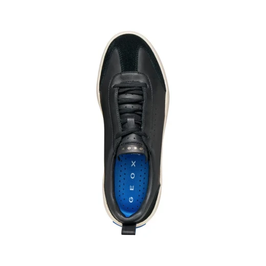 GXCP-02 Men's Sneakers Black Nappa Leather Suede Urban Design Sporty Feel Comfortable Breathable Shoes Size 40 Blue Touch Collection ITEMCODE U656JA08522C9999 - Geox - Image 6