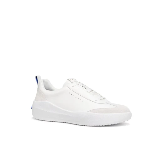GXCP 02 Men's Sneaker Blue Touch Collection White Nappa Leather Suede Comfortable Urban Design Size 44 Sporty Feel - Geox - Image 3