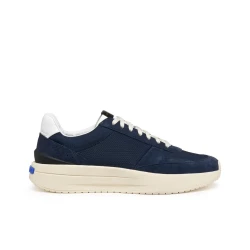 GXRN 01 Men's Navy Sneakers High Sole Breathable Comfortable Suede Mesh Urban Design Blue Touch Collection Size 40 Perfect for Dynamic Modern Looks ITEMCODE U656KA 02214 C4002