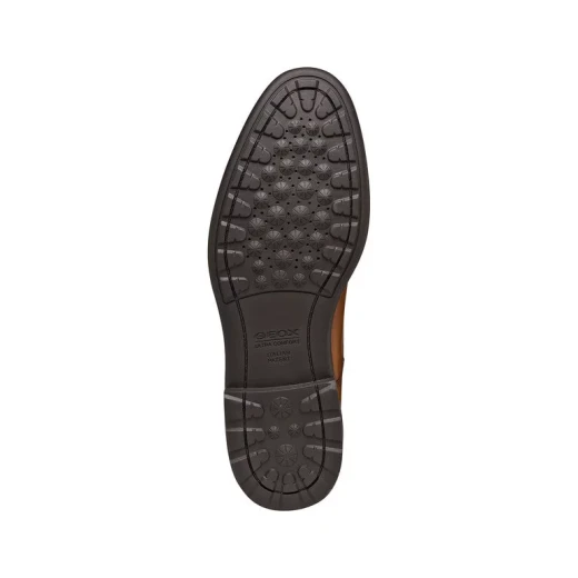 Walk Pleasure B Men's Cognac Leather Shoes Size 40 with Breathable and Super Cushioned Design for Uncompromising Comfort and Elegant Styling Ideal for Business or Special Occasions - Geox - Image 7