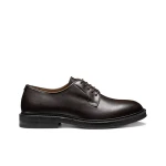 Capitale Men's Lace Up Shoes Coffee Brown Leather Size 40 Blue Touch Collection Breathable Formal Wear Italian Design Comfortable Stylish - Geox
