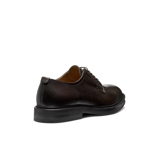 Geox Capitale Men's Lace Up Shoes Coffee Brown Leather Size 43 Featuring Breathable Design and Timeless Appeal Suitable for Formal Outfits U658JD.00039.C6009 - Geox - Image 4